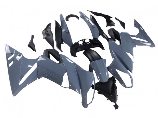 Beste Kawasaki ER6F Motorrad Verkleidung 2009-2011 - Nardo Grau