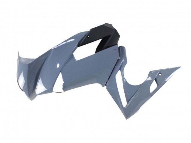 Beste Kawasaki ER6F Motorrad Verkleidung 2009-2011 - Nardo Grau