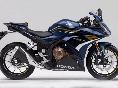 Beste Honda CBR400R Motorrad Verkleidung 2022 - Dunkel Blau Matt Schwarz