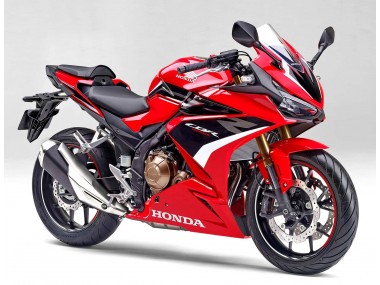 Beste Honda CBR400R Motorrad Verkleidung 2022 - Rot Weiss Glanzendes Schwarz
