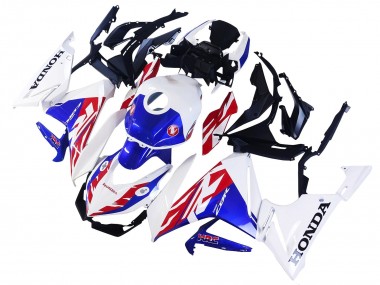 Beste Honda CBR400R Motorrad Verkleidung 2022 - Weiss Rot Blau