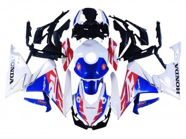 Beste Honda CBR400R Motorrad Verkleidung 2022 - Weiss Rot Blau