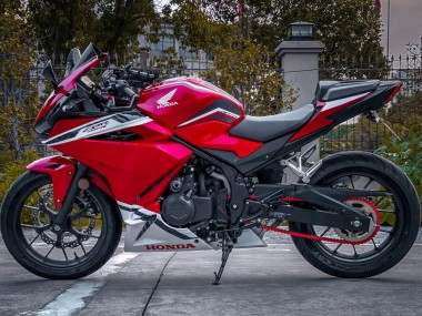 Beste Honda CBR400R Motorrad Verkleidung 2022 - Rot Weiss