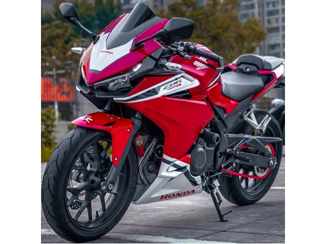 Beste Honda CBR400R Motorrad Verkleidung 2022 - Rot Weiss