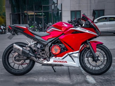 Beste Honda CBR400R Motorrad Verkleidung 2022 - Rot Weiss