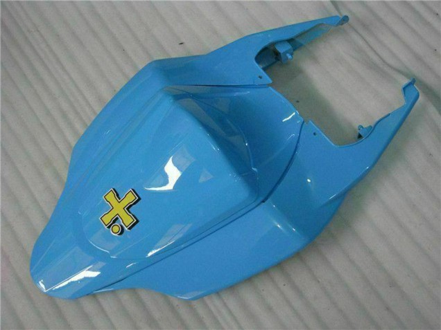 Beste Suzuki GSXR 1000 Motorrad Verkleidung Kit 2007-2008 - Blau Gold Schwarz Rizla