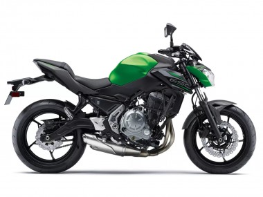 Beste Kawasaki Ninja Z650 Motorrad Verkleidung 2017-2019 - Schwarz Grun Silber