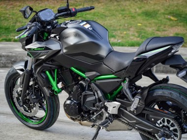 Beste Kawasaki Ninja Z650 Motorrad Verkleidung 2020-2023 - Schwarz Grun