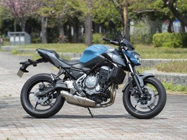 Beste Kawasaki Ninja Z650 Motorrad Verkleidung 2017-2019 - Dunkel Blau