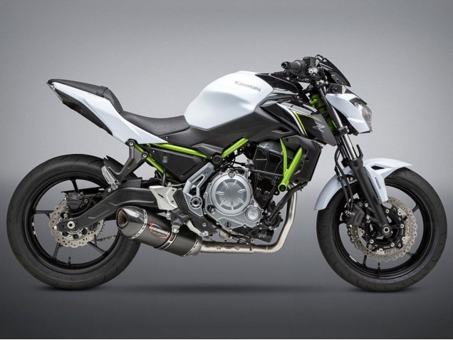Beste Kawasaki Ninja Z650 Motorrad Verkleidung 2017-2019 - Weiss Schwarz Grun