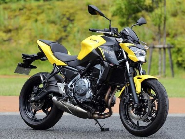 Beste Kawasaki Ninja Z650 Motorrad Verkleidung 2017-2019 - Gelb Schwarz