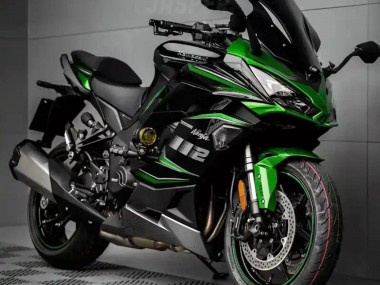 Beste Kawasaki Z1000SX Motorrad Verkleidung 2020-2025 - Schwarz Grun Ninja