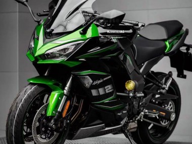 Beste Kawasaki Z1000SX Motorrad Verkleidung 2020-2025 - Schwarz Grun Ninja