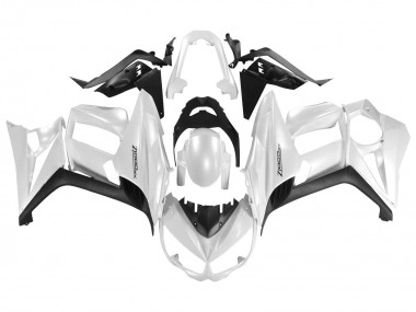 Beste Kawasaki Z1000SX Motorrad Verkleidung 2010-2016 - Perl Weiss Schwarz