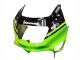 Beste Kawasaki ZZR600 Motorrad Verkleidung 1998-2003 - Grun Glanzendes Schwarz Blau Monster Elf Touch4 Bridgestone