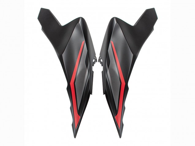 Beste Kawasaki Versys 650 Motorrad Verkleidung 2021-2024 - Grau Rot Schwarz