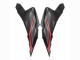 Beste Kawasaki Versys 650 Motorrad Verkleidung 2021-2024 - Grau Rot Schwarz