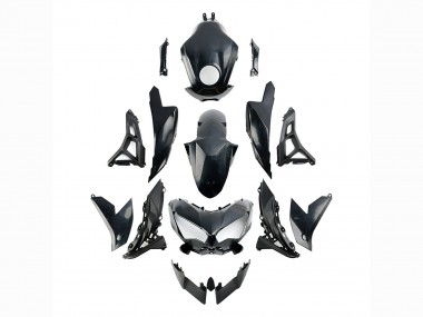 Beste Kawasaki Versys 650 Motorrad Verkleidung 2022-2025 - Glanzendes Schwarz