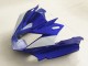 Beste Yamaha FZ6R Motorrad Verkleidung 2009-2015 - Blau Weiss