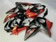 Beste Suzuki GSXR 1000 Motorrad Verkleidung 2009-2016 - Orange Glanzendes Schwarz