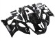 Beste Yamaha YZF600R Thundercat Motorrad Verkleidung 1996-2007 - Glanzendes Schwarz