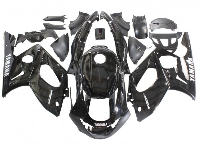 Beste Yamaha YZF600R Thundercat Motorrad Verkleidung 1996-2007 - Glanzendes Schwarz