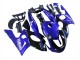 Beste Yamaha YZF600R Thundercat Motorrad Verkleidung 1996-2007 - Blau Glanzendes Schwarz