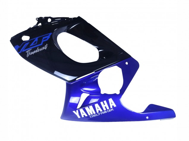 Beste Yamaha YZF600R Thundercat Motorrad Verkleidung 1996-2007 - Blau Glanzendes Schwarz