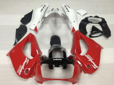 Beste Yamaha YZF 1000R Thunderace Motorrad Verkleidung 1997-2007 - Rot Schwarz Weiss Thunderace