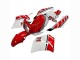 Beste Yamaha RZV500 / RD500 Motorrad Verkleidung 1985-1987 - Weiss Rot Schwarz