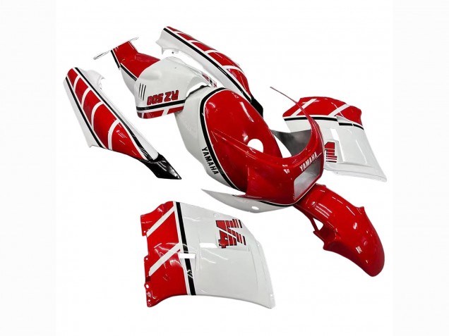 Beste Yamaha RZV500 / RD500 Motorrad Verkleidung 1985-1987 - Weiss Rot Schwarz