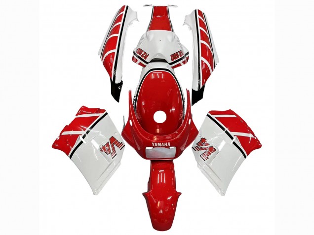 Beste Yamaha RZV500 / RD500 Motorrad Verkleidung 1985-1987 - Weiss Rot Schwarz