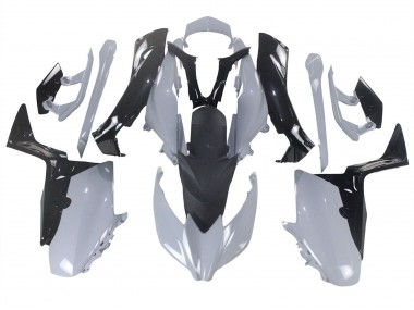 Beste Yamaha XMAX300 Motorrad Verkleidung 2017-2021 - Grau Schwarz