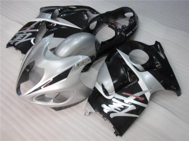 Beste Suzuki GSXR 1300 Hayabusa Motorrad Verkleidung 1996-2007 - Silber Schwarz