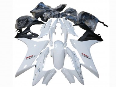 Beste Suzuki GSX250R Motorrad Verkleidung 2017-2020 - Weiss Schwarz