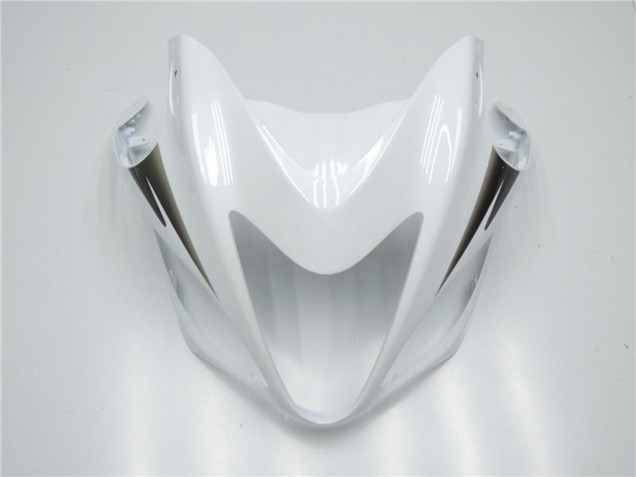 Beste Suzuki GSXR 1300 Hayabusa Motorrad Verkleidung 2008-2020 - Weiss