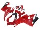 Beste Ducati Panigale V4 V4S Motorrad Verkleidung 2020-2021 - Rot Matt Schwarz