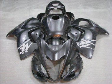 Beste Suzuki GSXR 1300 Hayabusa Motorrad Verkleidung 2008-2020 - Grau