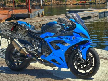 Beste BMW S1000RR Motorrad Verkleidung 2023-2024 - Glanzendes Blau