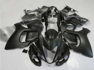 Beste Suzuki GSXR 1300 Hayabusa Motorrad Verkleidung 2008-2020 - Matt Schwarz