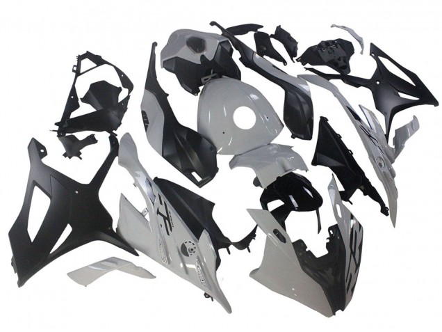 Beste BMW S1000RR Motorrad Verkleidung 2023-2024 - Nardo Grau Matt Schwarz