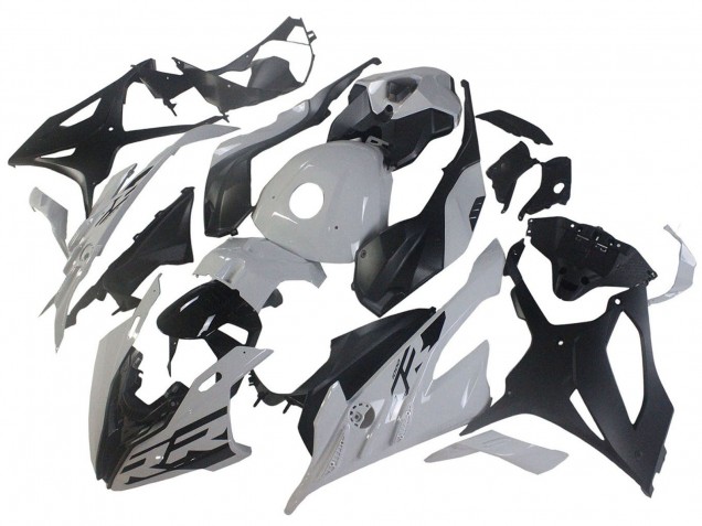 Beste BMW S1000RR Motorrad Verkleidung 2023-2024 - Nardo Grau Matt Schwarz