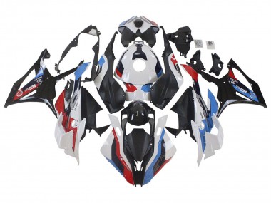 Beste BMW S1000RR Motorrad Verkleidung 2023-2024 - Weiss Blau Rot Matt Schwarz