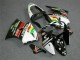 Beste Kawasaki ZX6R Motorrad Verkleidung 2000-2002 - Weiss Rot Gelb Grun Glanzendes Schwarz Stern EuroBet