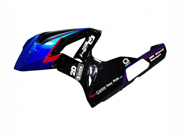 Beste BMW S1000RR Motorrad Verkleidung 2015-2016 - Rot Blau Schwarz Glanzendes Schwarz