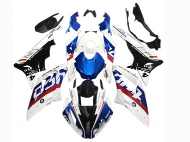 Beste BMW S1000RR Motorrad Verkleidung 2015-2016 - Weiss Rot Blau Schwarz Tyco