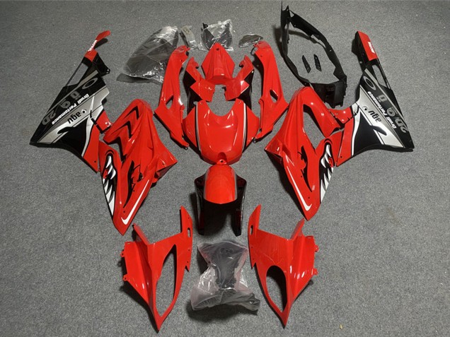Beste BMW S1000RR Motorrad Verkleidung 2015-2016 - Rot Grau Schwarz
