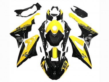 Beste BMW S1000RR Motorrad Verkleidung 2015-2016 - Gelb Schwarz