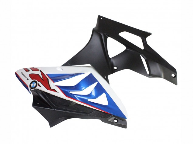 Beste BMW S1000RR Motorrad Verkleidung 2009-2014 - Weiss Blau Matt Schwarz