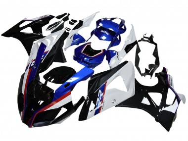 Beste BMW S1000RR Motorrad Verkleidung 2009-2014 - Weiss Rot Blau Schwarz
